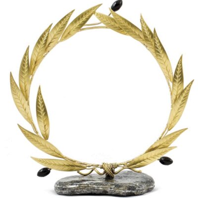 bronze-items-greek-olivewreath-17.5x17.5cm