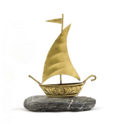 bronze-items-greek-small-ship-7x13.5cm