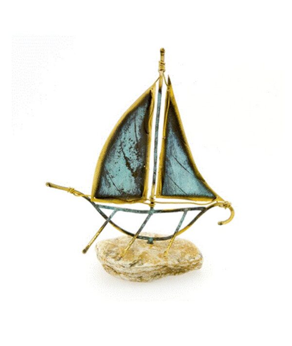 bronze-items-greek-small-ship-20X18cm