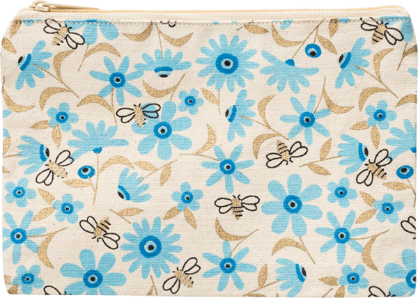 canvas-wallet-bees-evil-eye