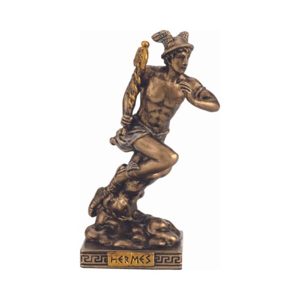 resin-bronze-statues-hermes-8.7cm