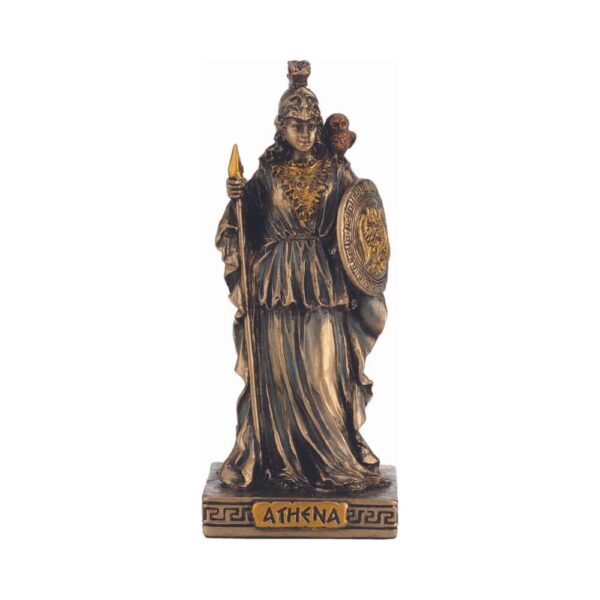 resin-bronze-statues-athena-9.3cm