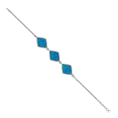 silver-bracelets-opal-rhombus